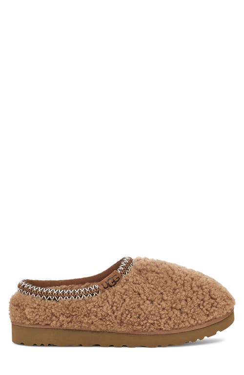 Ugg(r) Tasman Maxi Curly Genuine Shearling Slipper In Brown