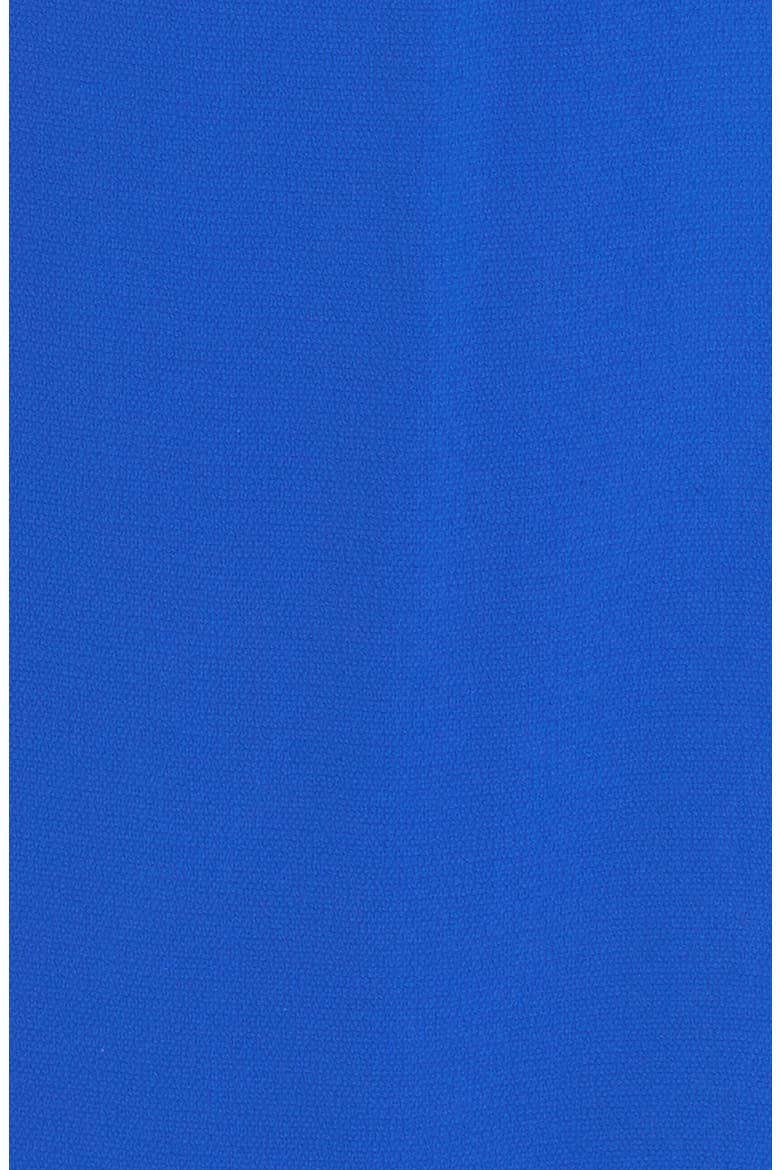 Stretch Crepe Shift Dress, Alternate, color, OPULENT COBALT
