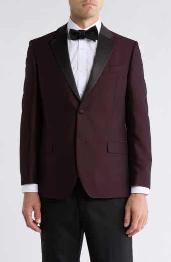 Nautica Burgundy Dinner Jacket