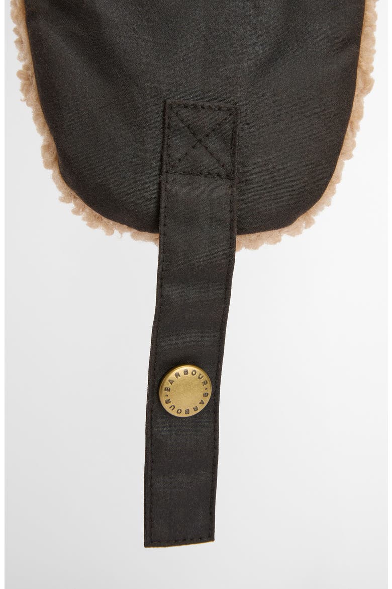 Morar Waxed Faux Shearling Trapper, Alternate, color, RUSTIC