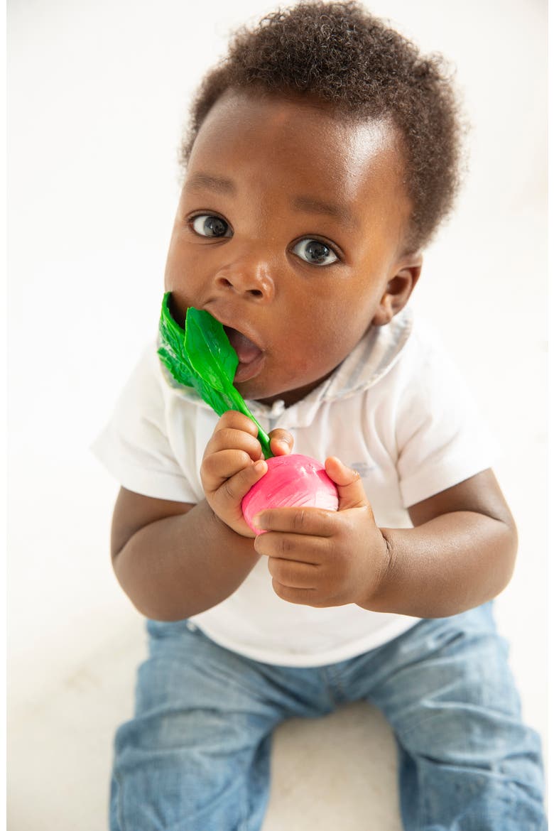 Ramona the Radish Teething Toy, Alternate, color, NO COLOR