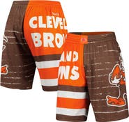 Mitchell & Ness Men's Mitchell & Ness Brown Cleveland Browns Jumbotron 3.0 Shorts
