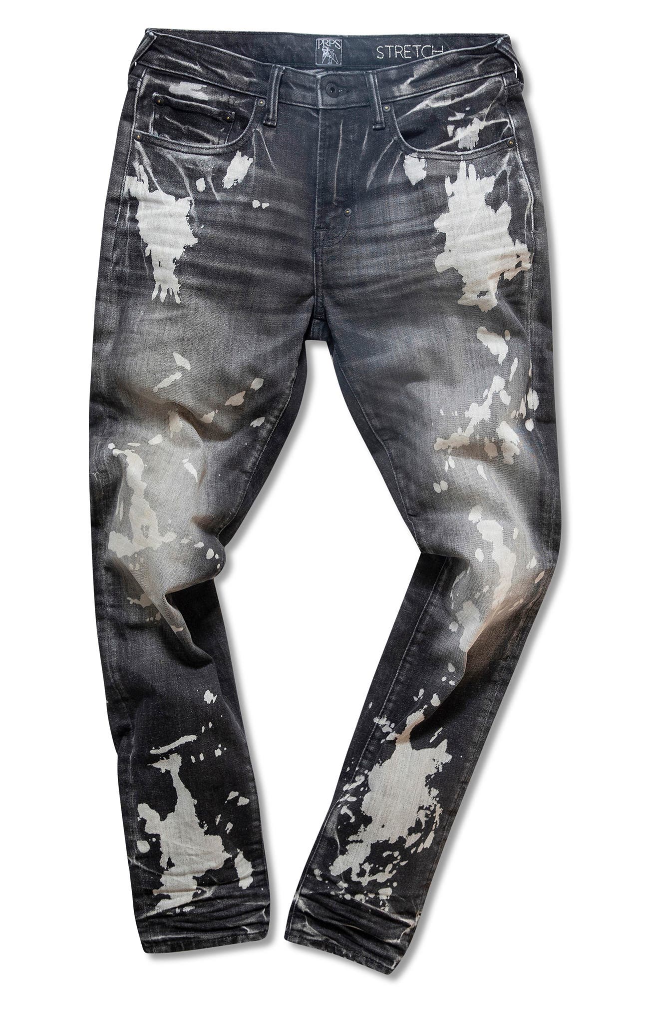 PRPS KIiloparsec Paint Splatter Skinny Fit Jeans (Men) | Nordstrom