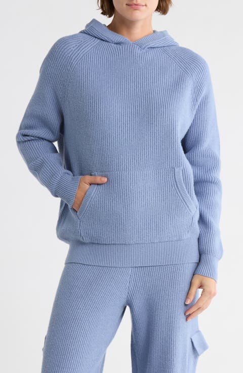 Sundown Serenity Knit Hoodie