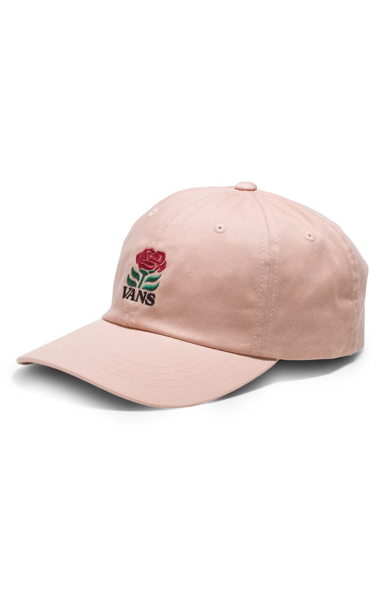 Vans Escape Embroidered Baseball Cap, Main, color, 