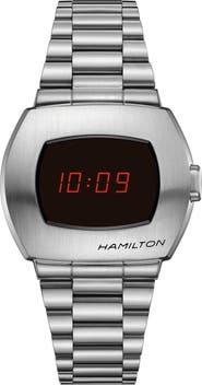 Hamilton American Classic PSR Digital Bracelet Watch, 40.8mm x 34.7mm