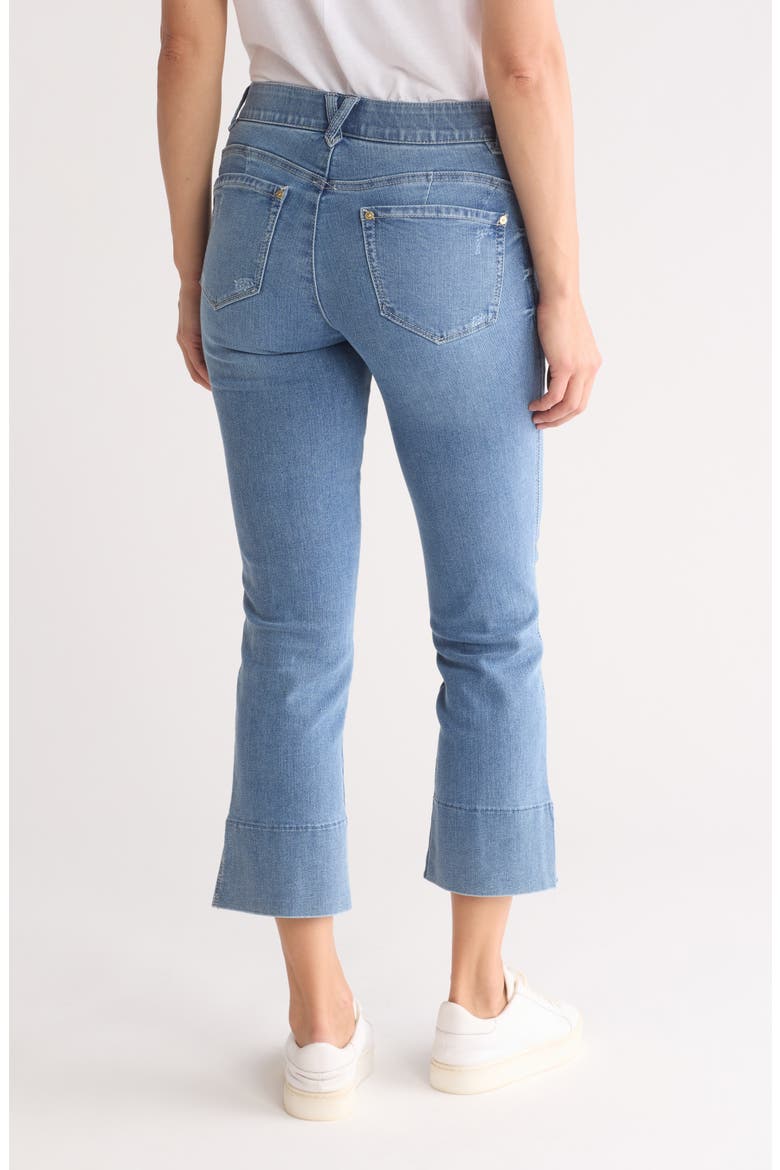 High Waist Kick Flare Jeans, Alternate, color, LIGHT BLUE