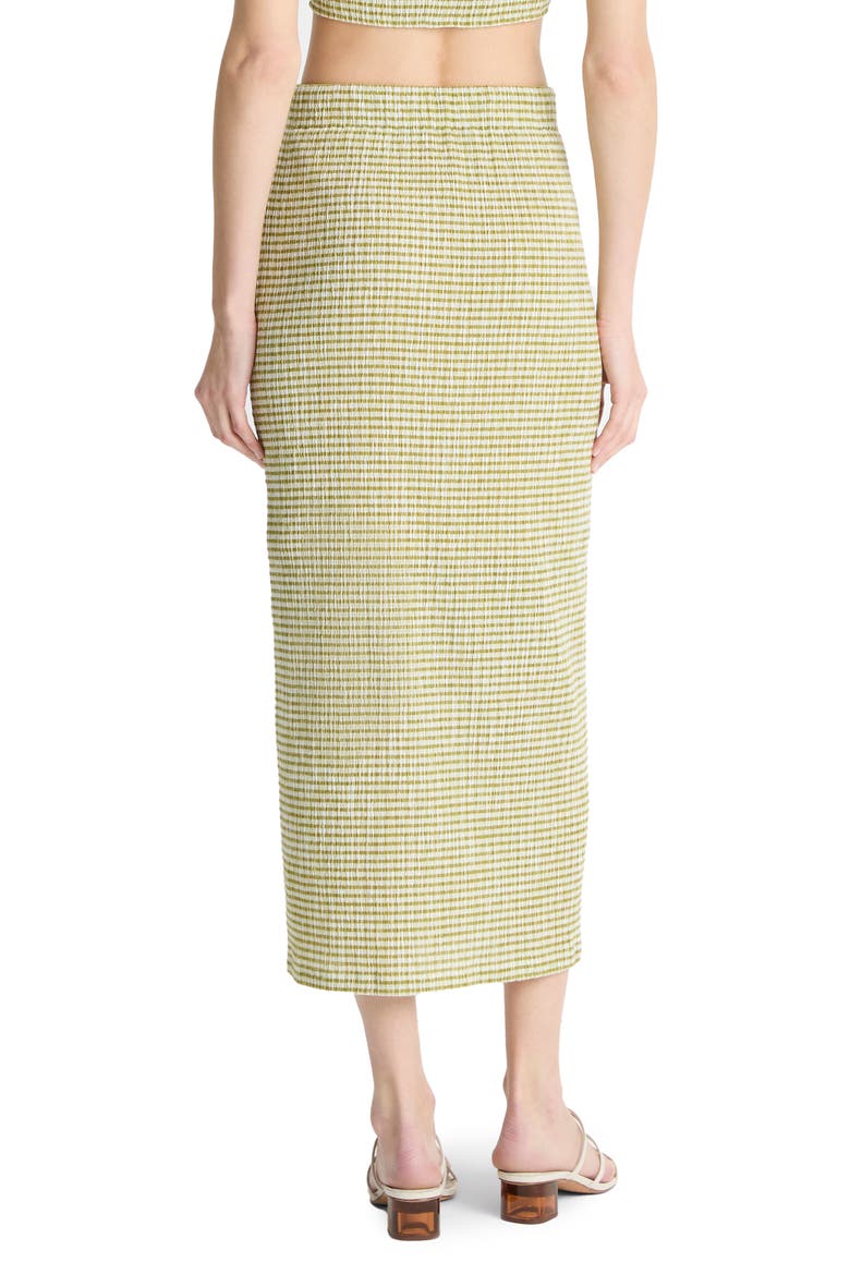 Stripe Midi Skirt, Alternate, color, HERBARIA COMBO
