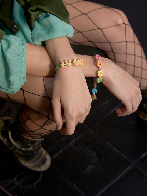 Venessa Arizaga Lucky Rainbow Bracelet In Rainbow