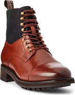 Polo Ralph Lauren Bryson Mixed Media Cap Toe Boot