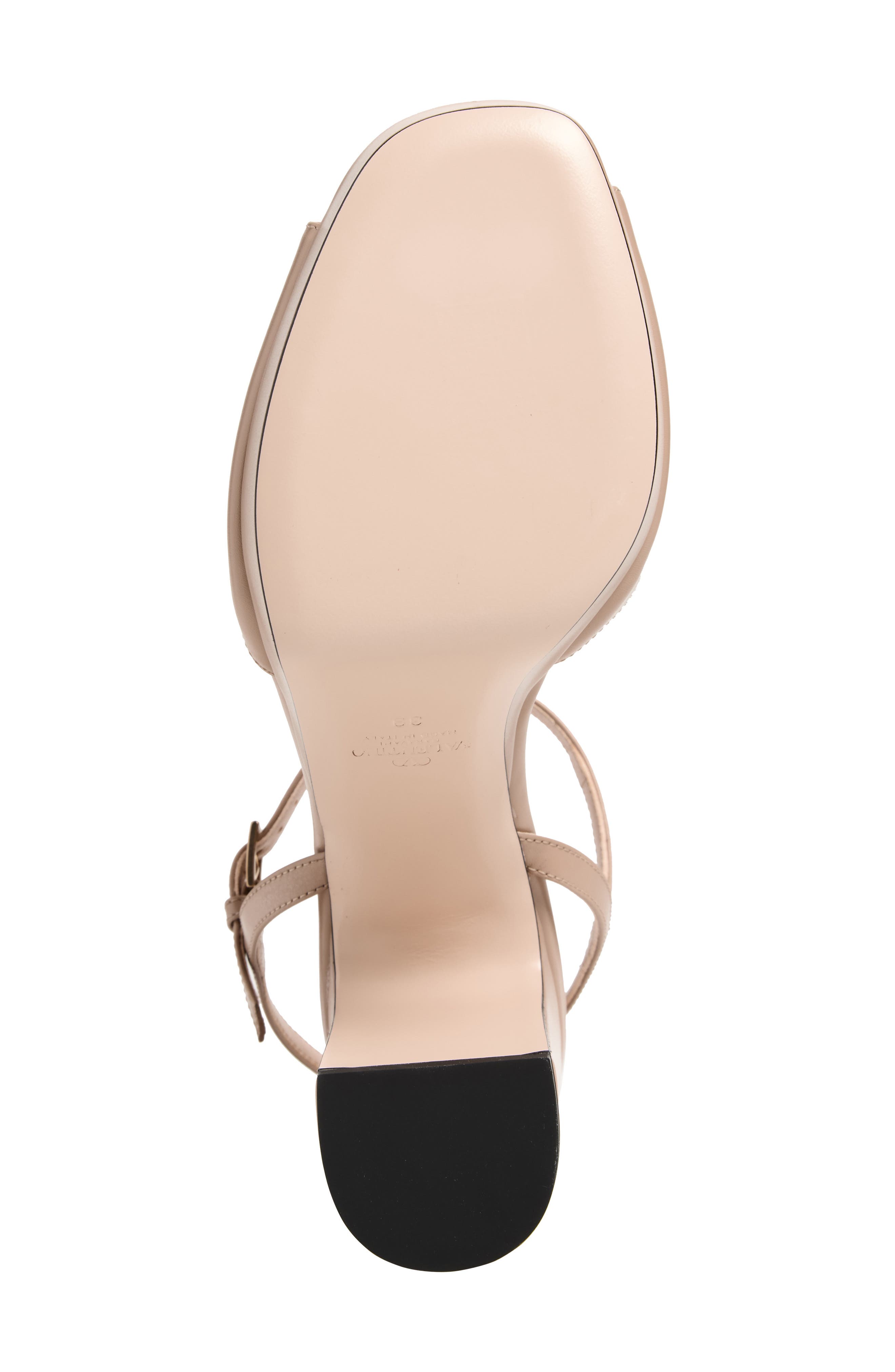 Rhinestone VLOGO Platform Sandal, Alternate, color, ROSE