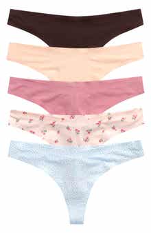 Honeydew Assorted 5-Pack Thongs