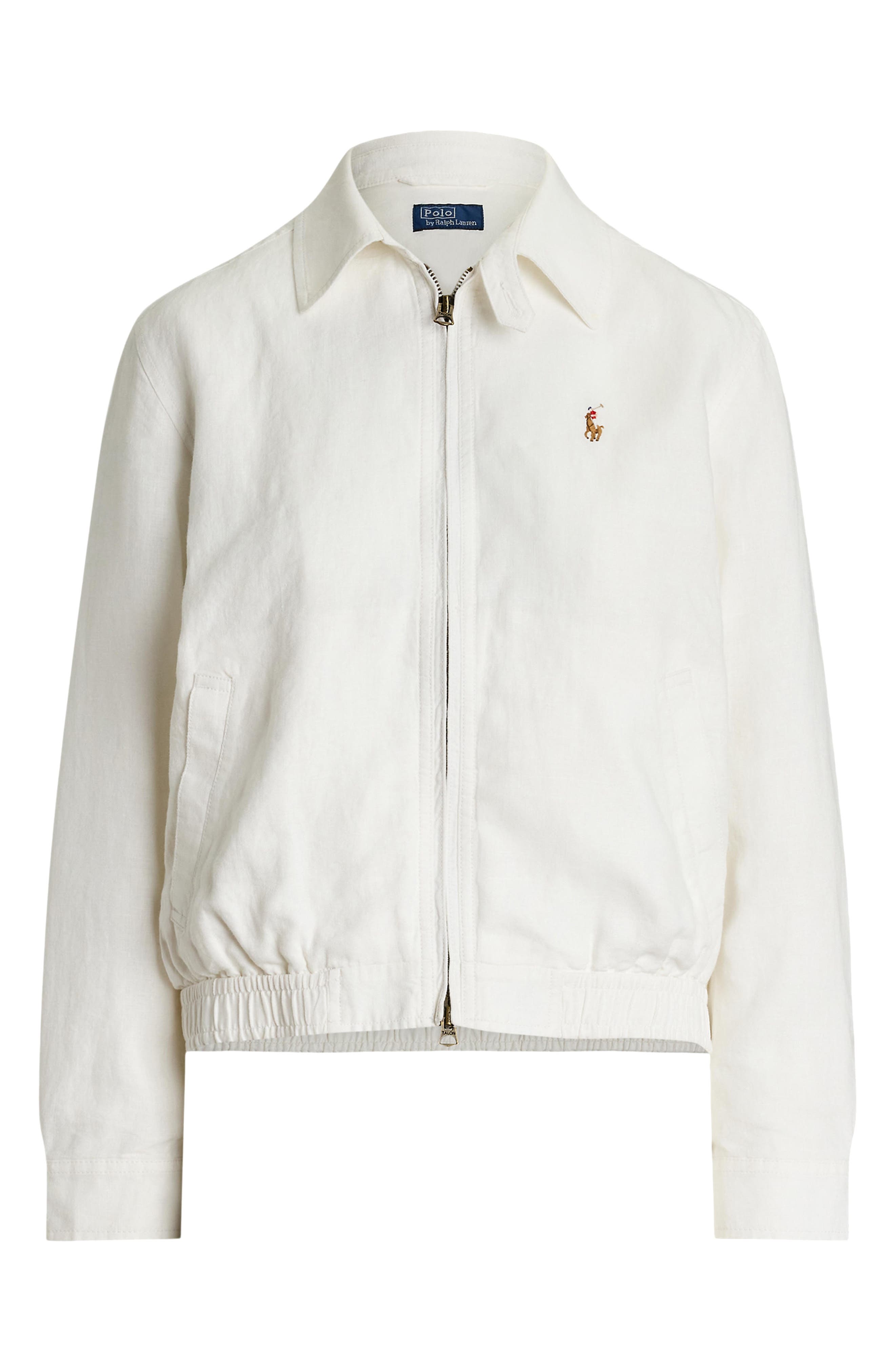 “POLO RALPH LAUREN” Linen L-2B Jacket Linen Jacket (Women) | Nordstrom