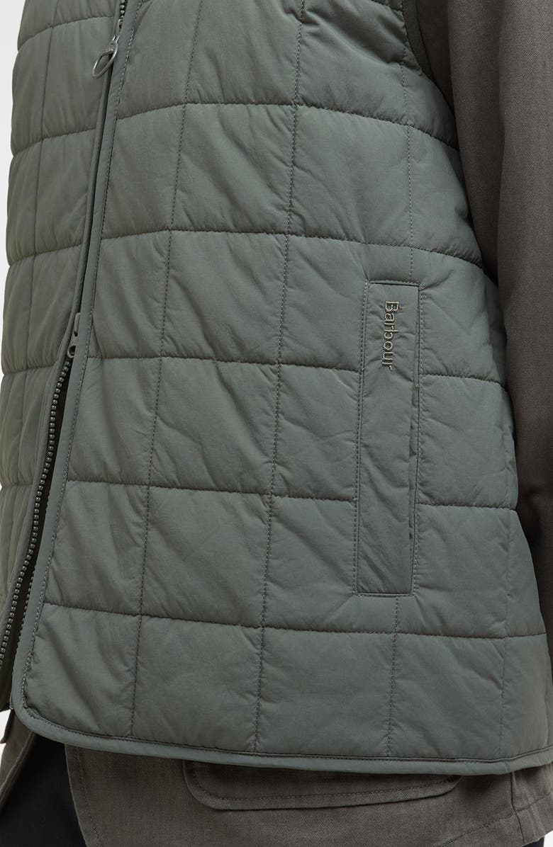 Barbour Elmstone Quilted Vest, Alternate, color,