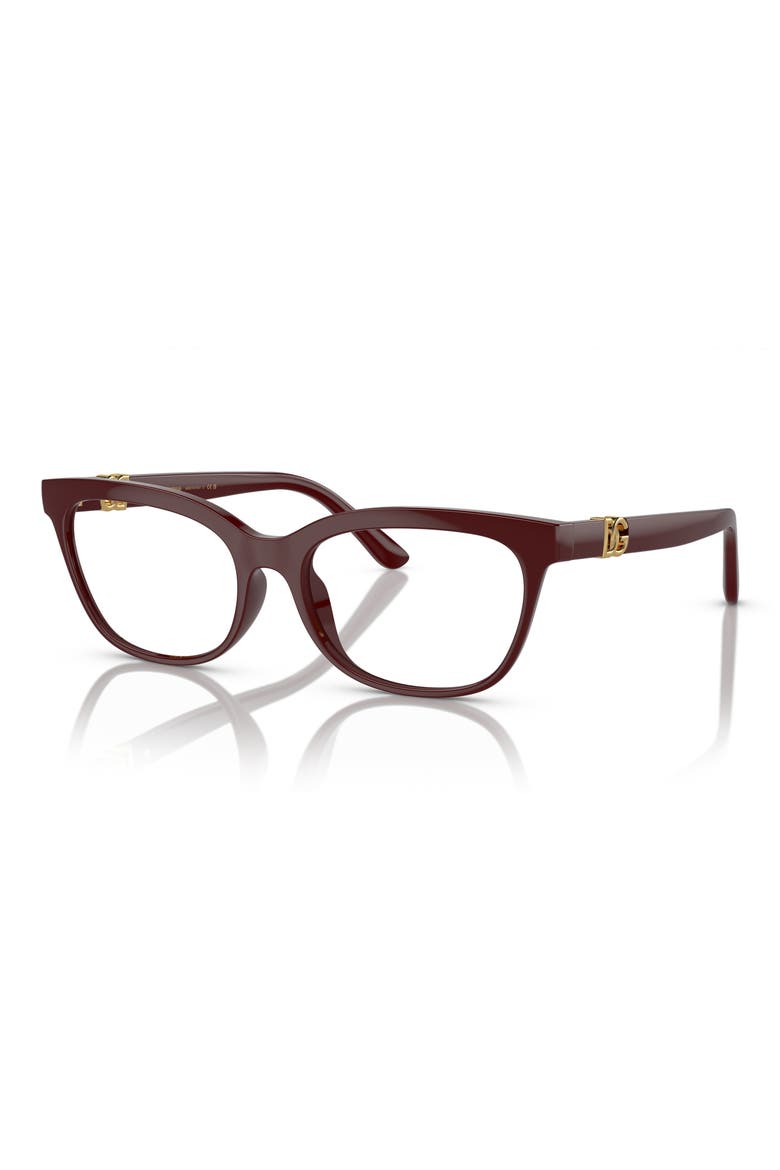 54mm Butterfly Optical Glasses, Alternate, color, BORDEAUX / DEMO LENS