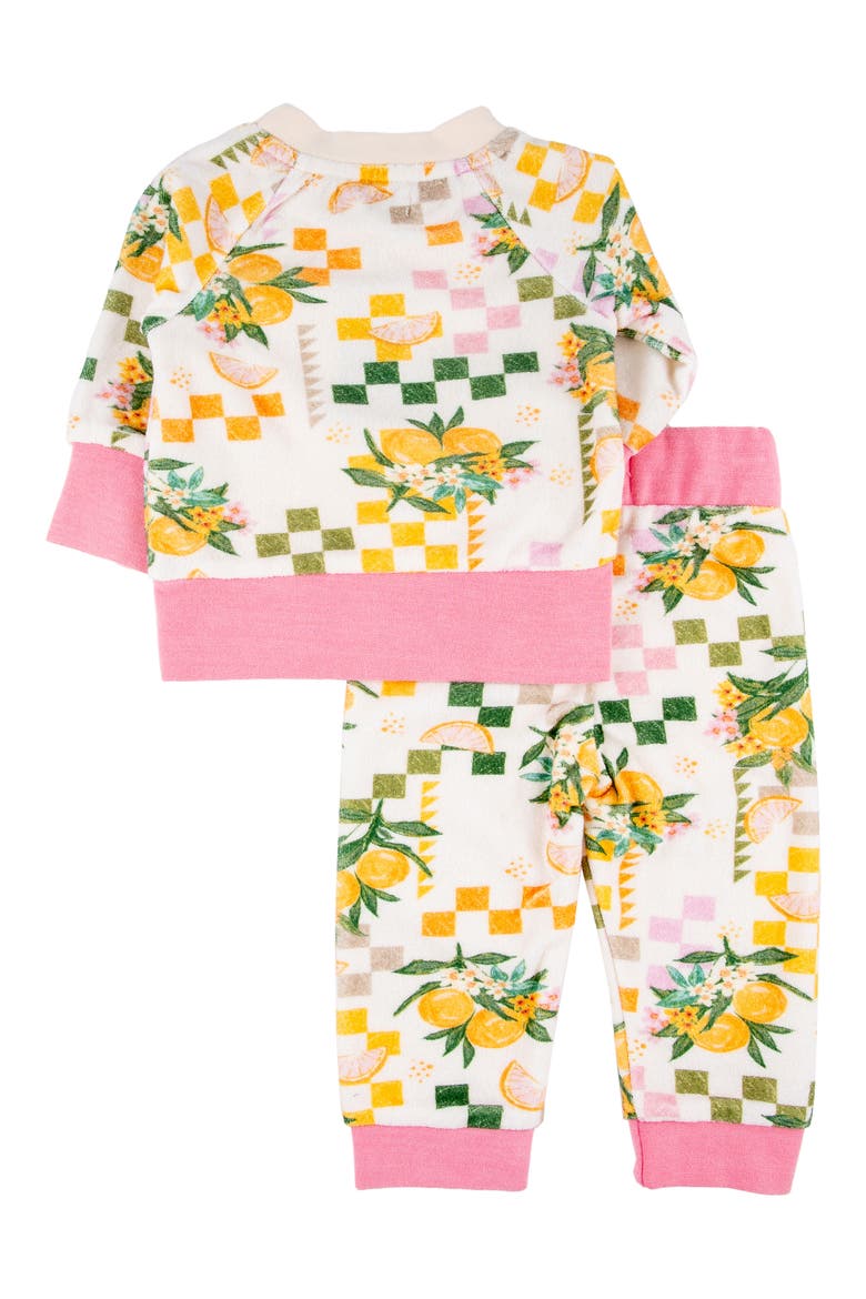 Charlie Citrus Long Sleeve Top & Pants Set, Alternate, color, TROPICANA