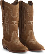 Zadig & Voltaire Tex Western Wild Leather Western Boot