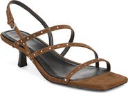 Vince Tania Studded Leather Strappy Sandal