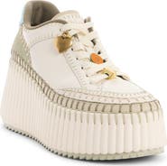 Chloé Nama Platform Wedge Sneaker