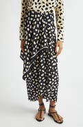 Johanna Ortiz Captivation Print Silk Skirt