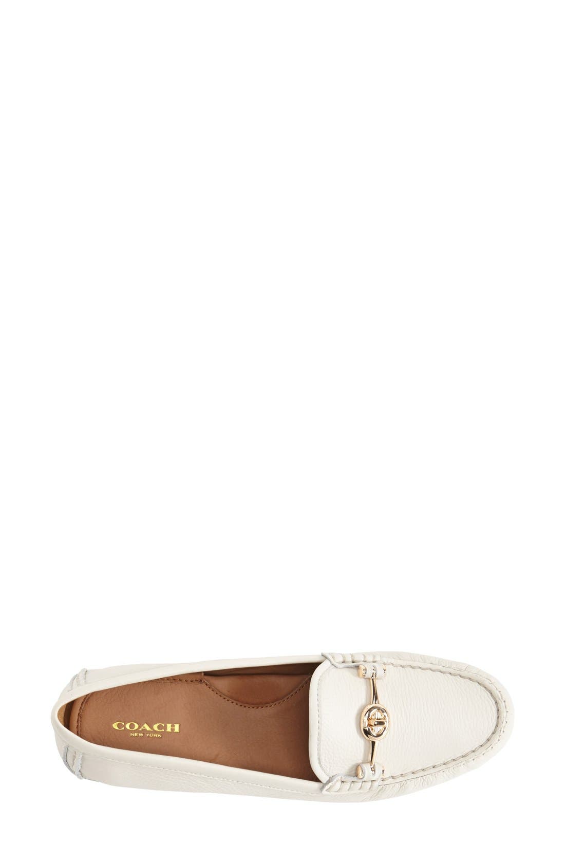 'Arlene' Loafer, Alternate, color, CHALK