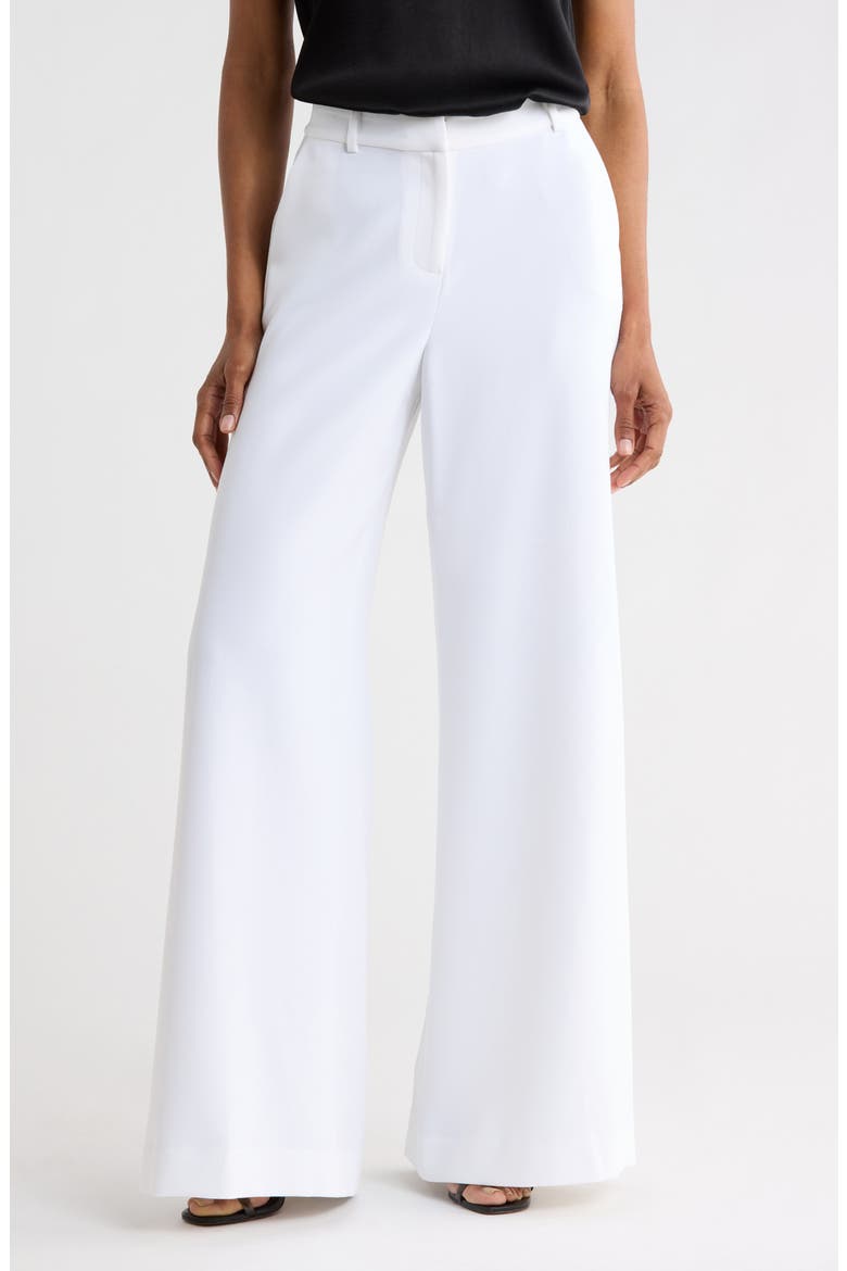 Gavin Wide Leg Pants, Main, color, WHITE
