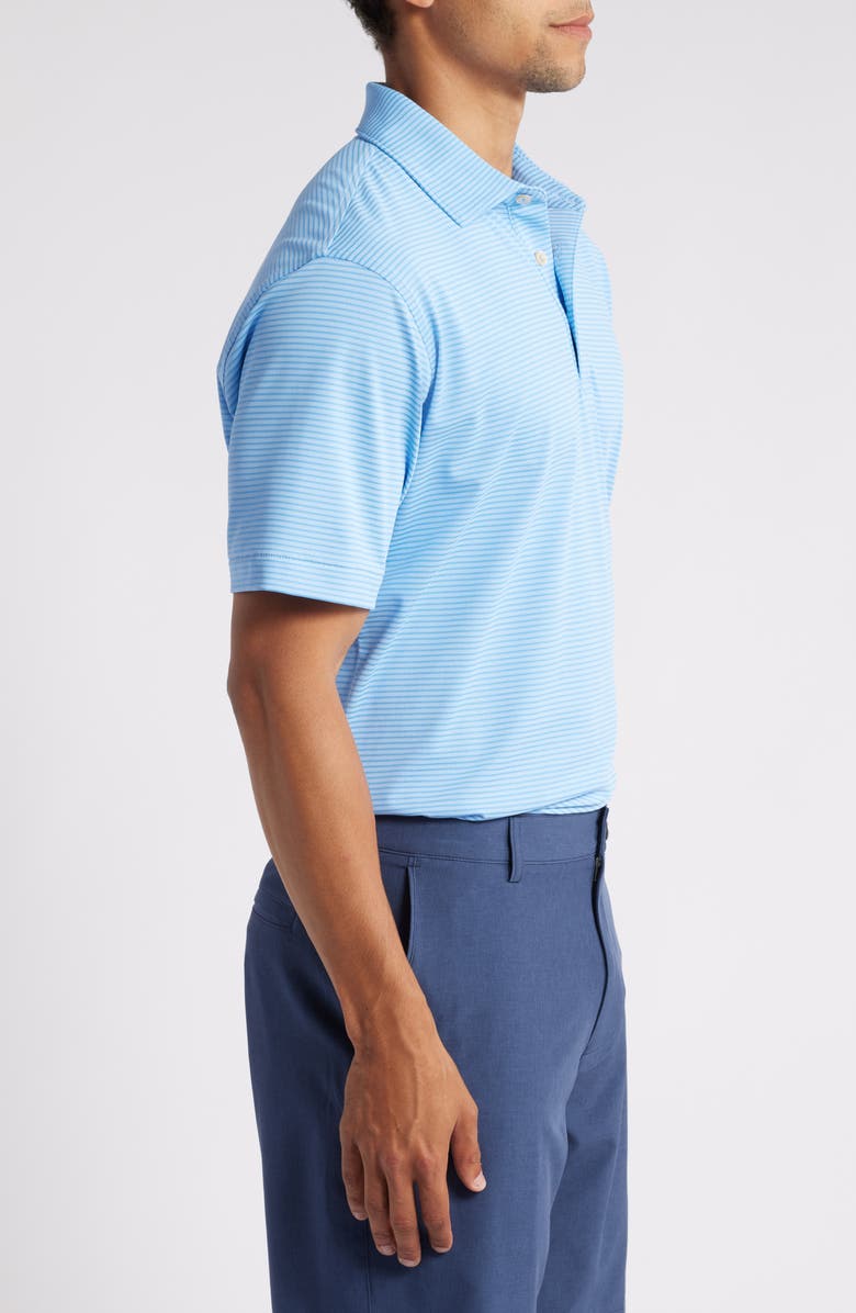 Peter Millar Grace Stripe Performance Mesh Polo, Alternate, color,