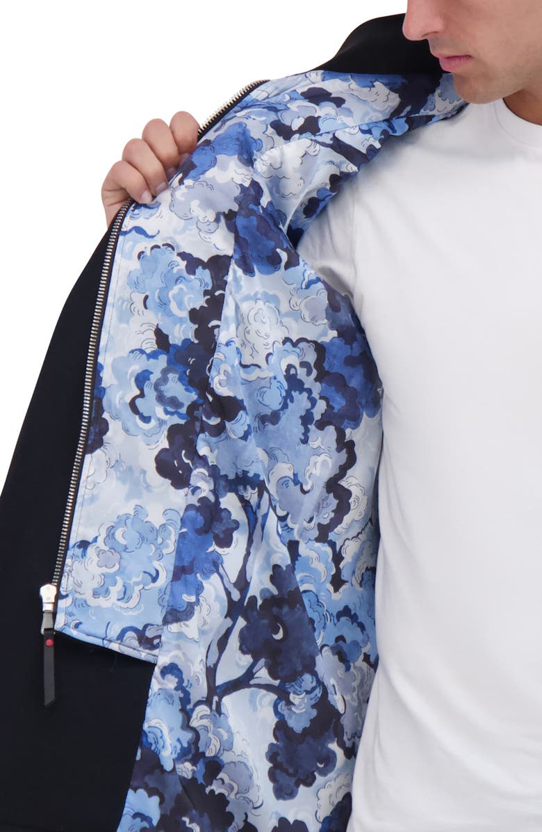 Robert Graham Peacoat with Bib, Alternate, color, Black