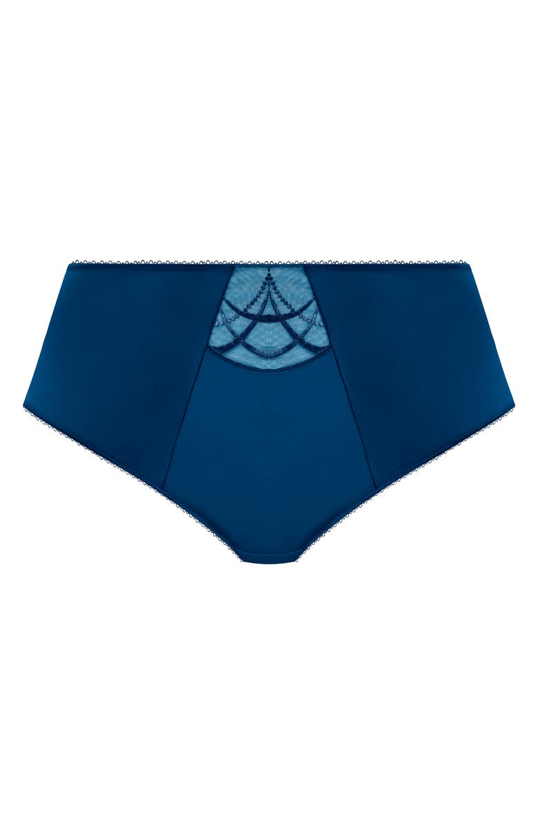 Elomi Cate Full Figure High Waist Briefs, Alternate, color, Poseidon