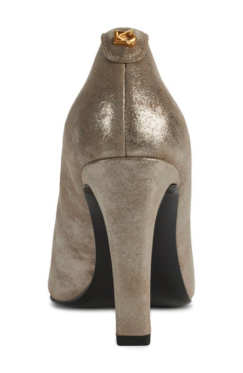 Donna Karan New York Donna Pointed Toe Pump In Cloud/silver