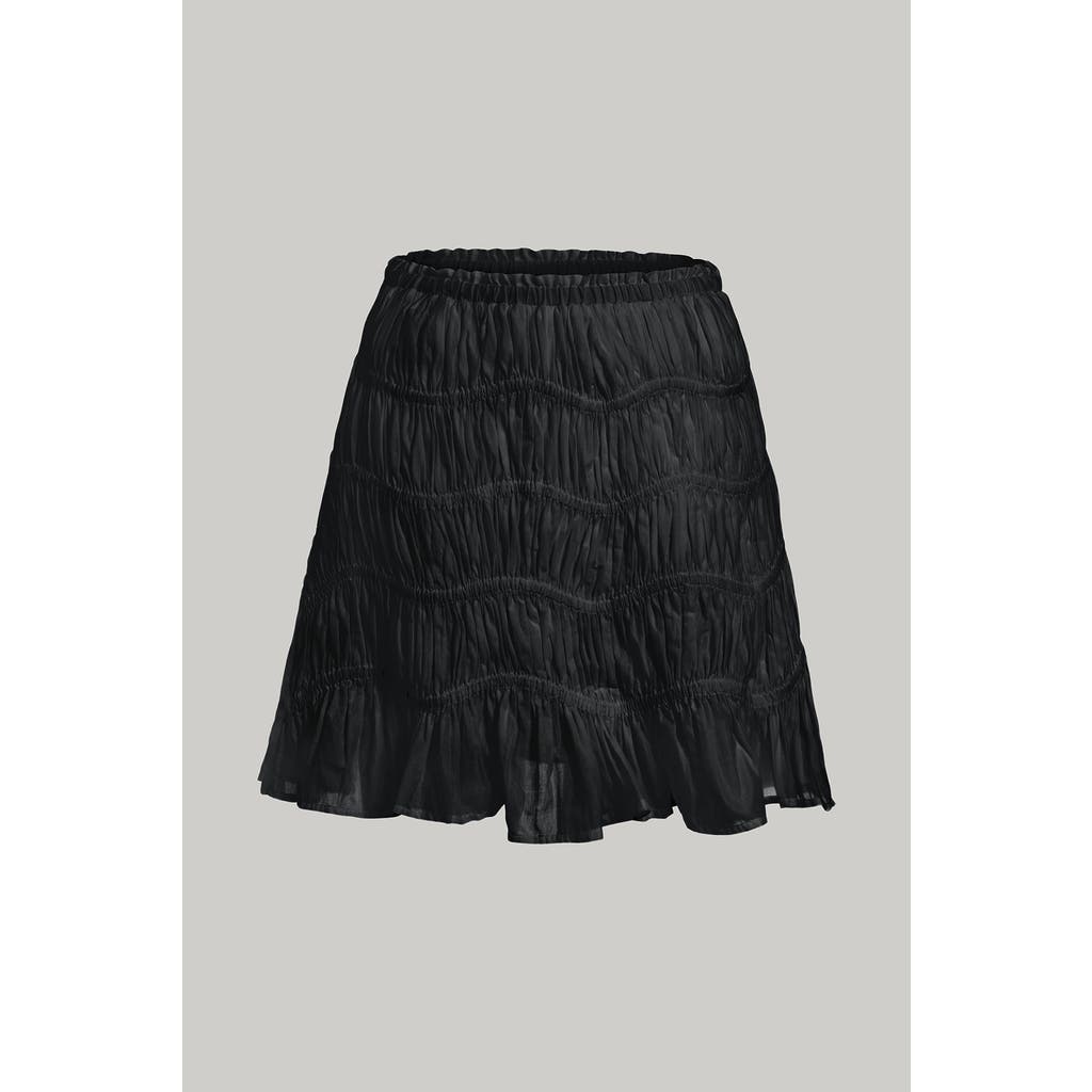 Merlette Cassis Skirt In Black