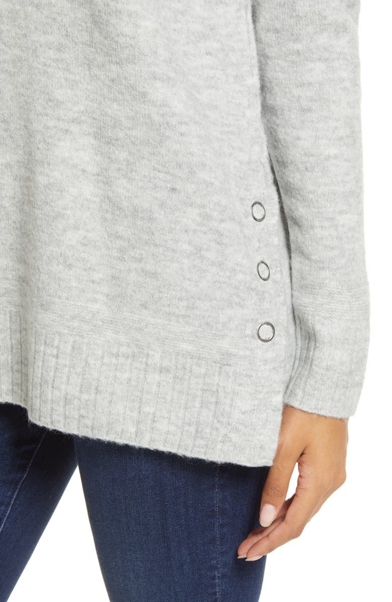 Caslon<sup>®</sup> Side Snap Sweater Tunic, Alternate, color, 