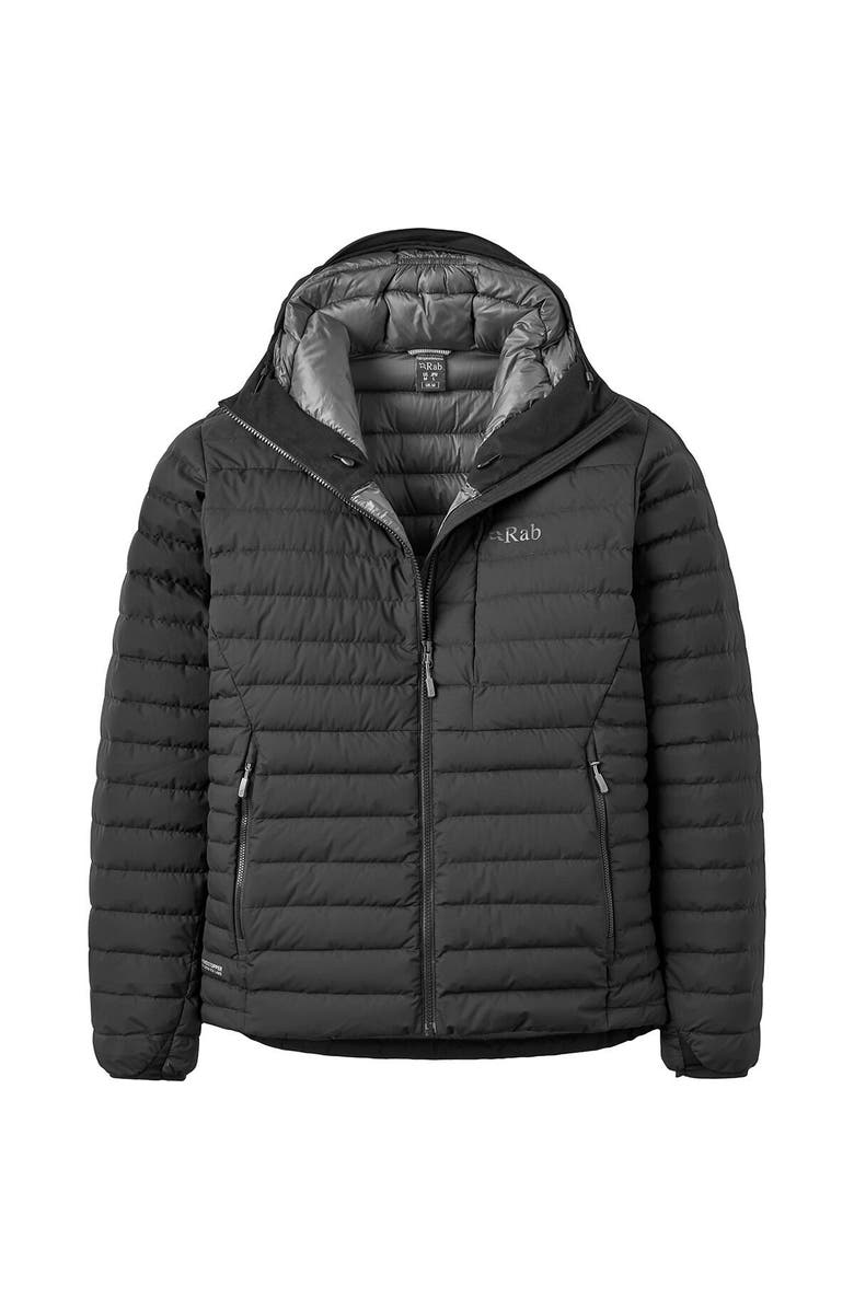 Rab Microlight Windstopper Hoodie - Men
s, Main, color, Black