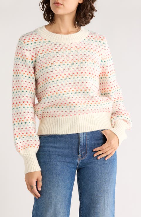 Alma Blouson Sleeve Sweater