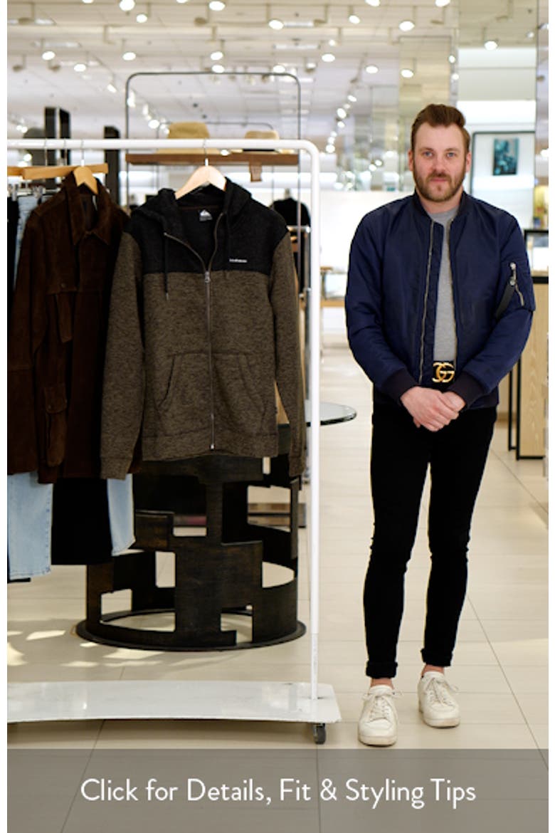 Keller Colorblock Fleece Lined Zip Hoodie video