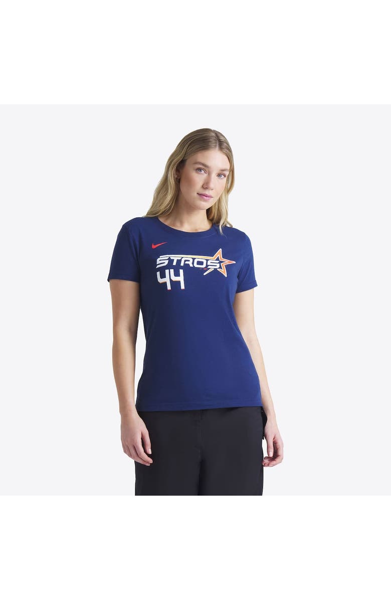 Nike Women's Nike Yordan Alvarez Navy Houston Astros 2025 City Connect Fuse Name & Number T-Shirt, Main, color, Navy