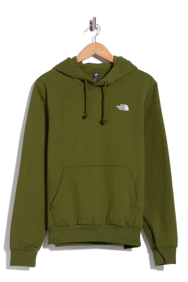 Evolution Simple Dome Regular Hoodie, Main, color, WOODLAND GREEN