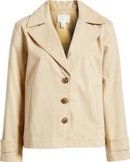Caslon® Swing Trench Coat