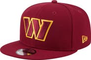 New Era Men's New Era Burgundy Washington Commanders 9FIFTY Snapback Hat
