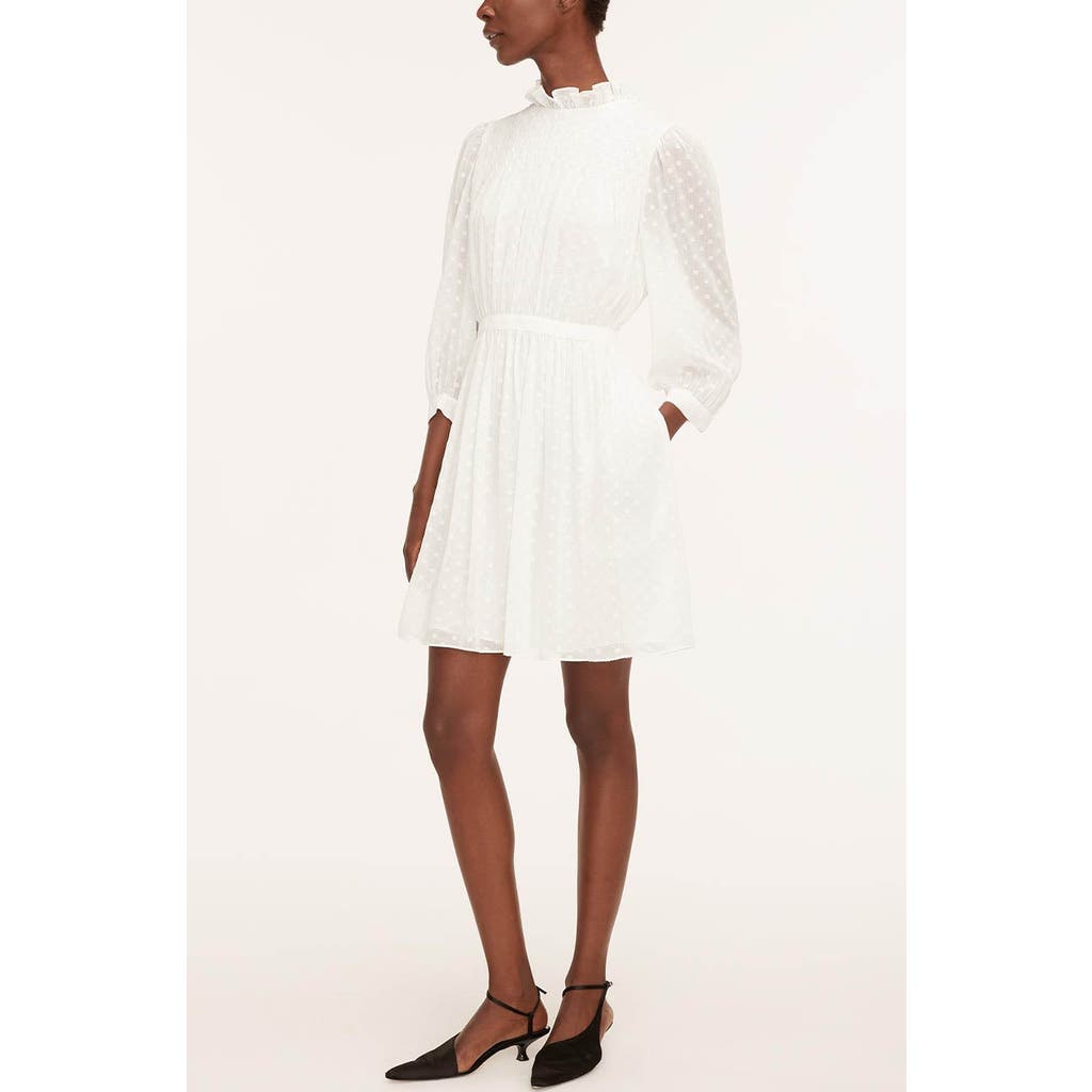 REBECCA TAYLOR REBECCA TAYLOR CLIP-DOT SHIRT DRESS
