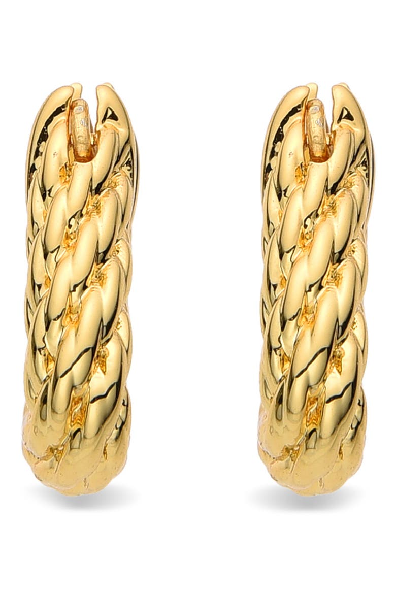 Heloise Twist Hoop Earrings, Alternate, color, GOLD