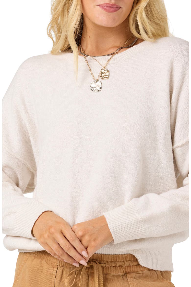 Kari Crewneck Sweater, Alternate, color, TOFU