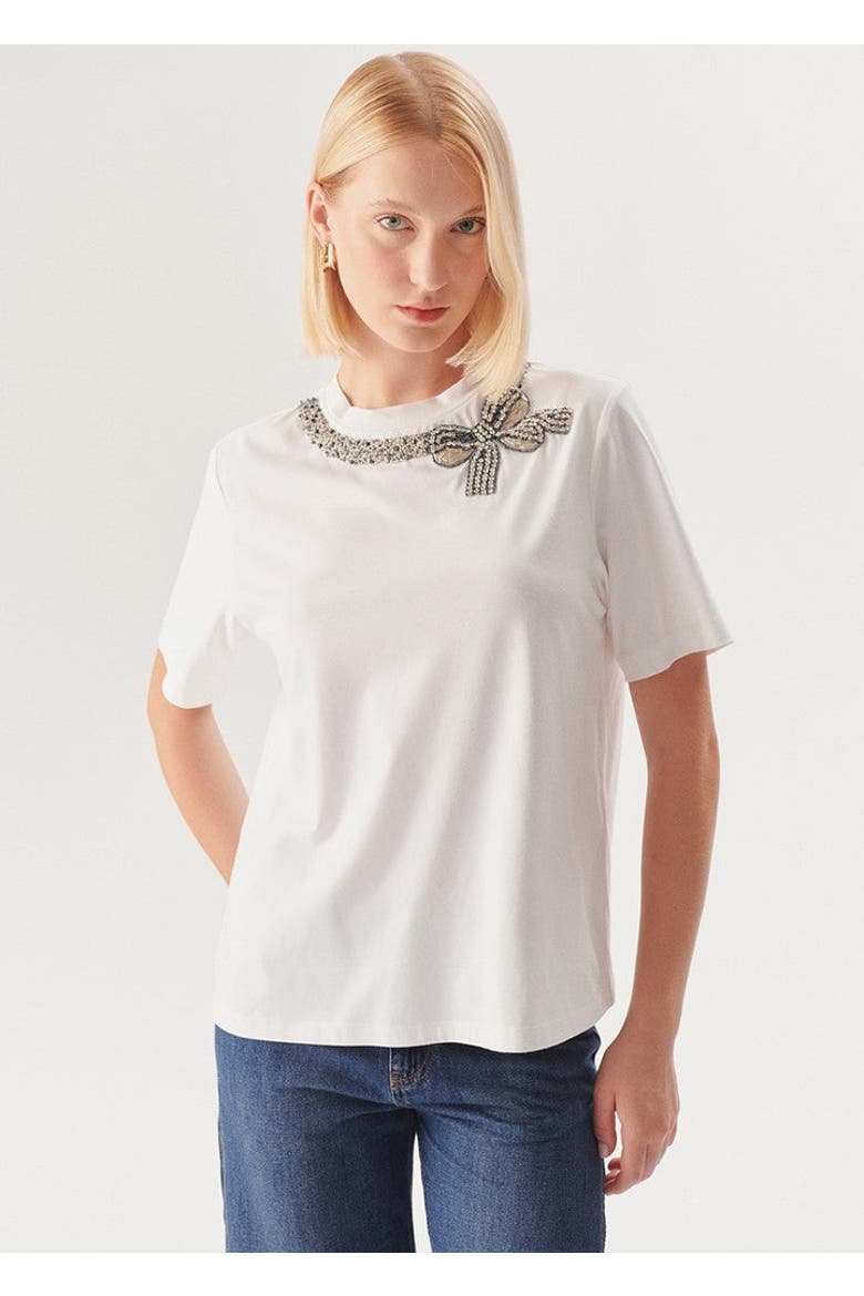 Leilani Tshirt, Alternate, color, WHITE