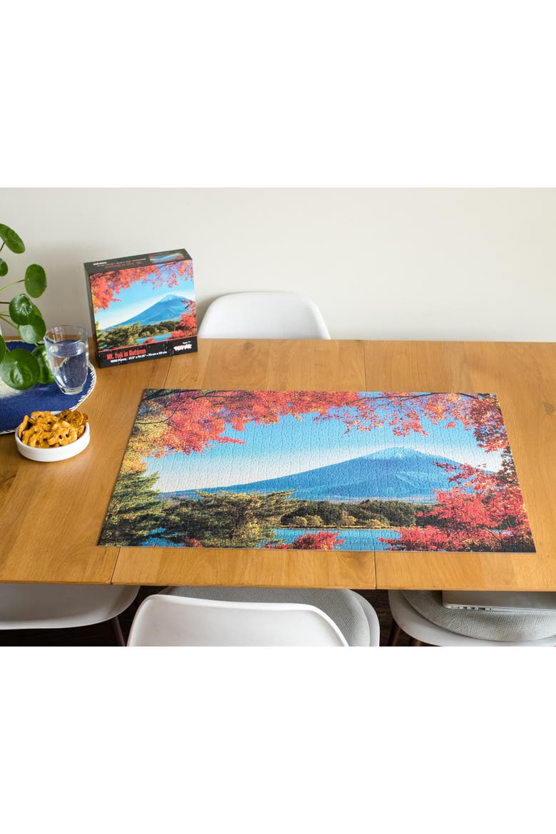 Mt. Fuji in Autumn Japanese Landmark 1000 Piece Jigsaw Puzzle, Alternate, color, Multi-Color