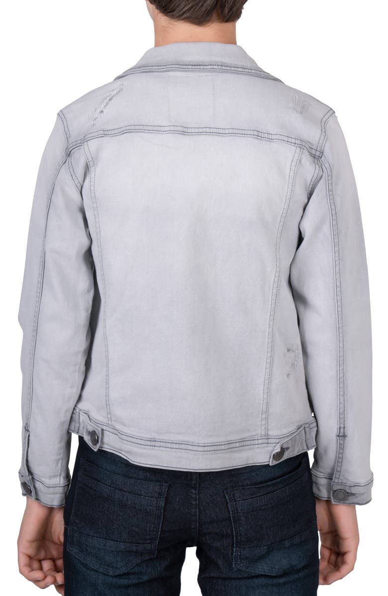XRAY Kids' Distressed Denim Jacket, Alternate, color, 
