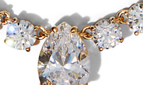 Nadri Everleigh Cubic Zirconia Collar Necklace In Gold