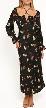 Petal & Pup Pauline Floral Long Sleeve Maxi Dress