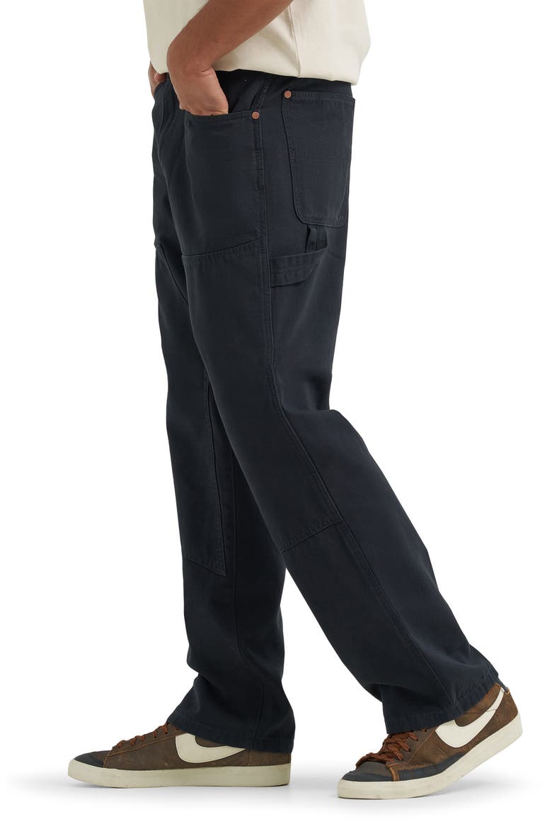 Western Straight Leg Jeans, Alternate, color, JET BLACK