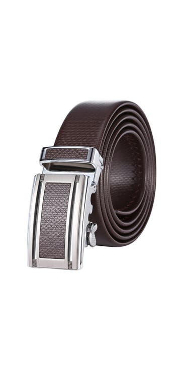 Soft-Flex Genuine Leather Ratchet Belt