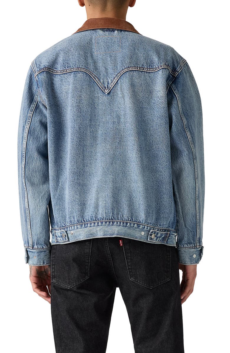 Levi's<sup>®</sup> Western Inspired Denim Jacket, Alternate, color, Off To Parris Trucker